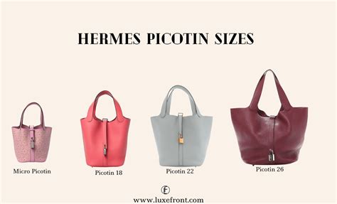 hermes picotin 18 gris meyer|hermes picotin size chart.